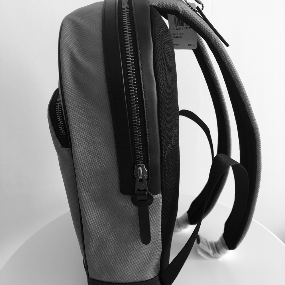 Coach men slim backpack